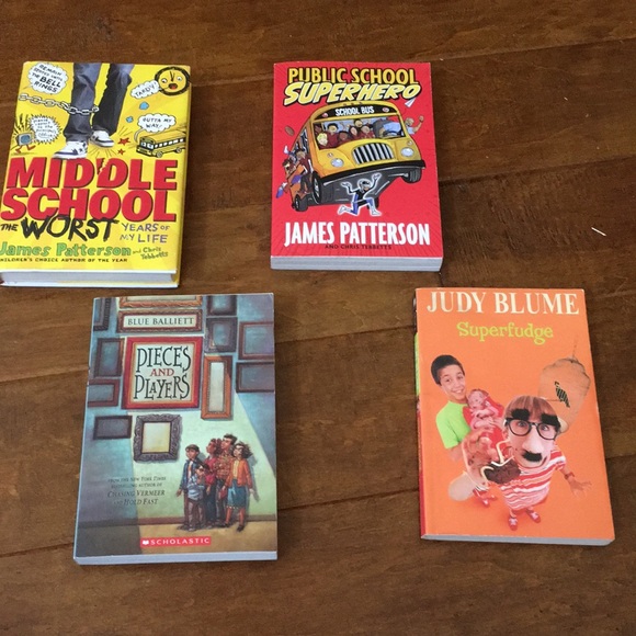 Lot of 4 kids books Good for summer reading and AR - Picture 1 of 11